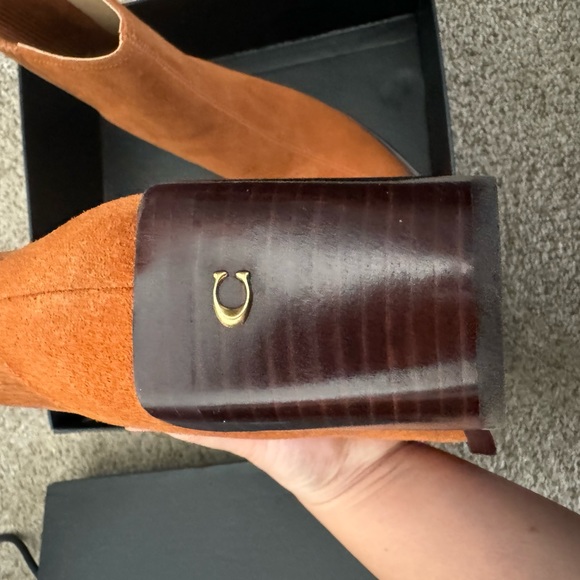 🆕 Coach Prestyn 80mm suede ankle boots - Picture 8 of 10